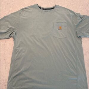 Carhartt Men's Sky Blue Short Sleeve Tee